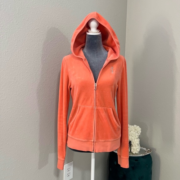 Juicy Couture Jackets & Coats Juicy Couture Salmon Coral Tracksuit